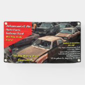 Customize Generic U Pic Em Auto Parts Scrap Yard  Banner (Horizontal)
