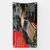 Customize Generic U Pic Em Auto Parts Scrap Yard  Banner (Vertikal)