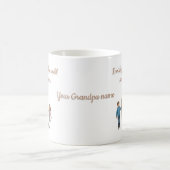 Customize grandpa name kaffeetasse (Mittel)