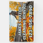 Customize Home Gutter Cleaning Business Promo Banner (Vertikal)