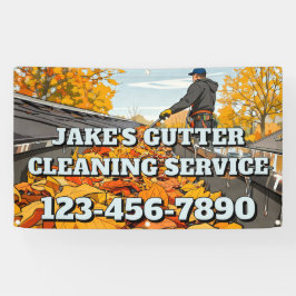 Customize Home Gutter Cleaning Business Promo Banner