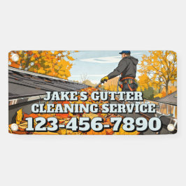 Customize Home Gutter Cleaning Business Promo Banner