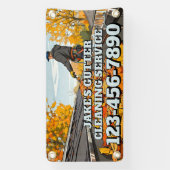 Customize Home Gutter Cleaning Business Promo Banner (Vertikal)