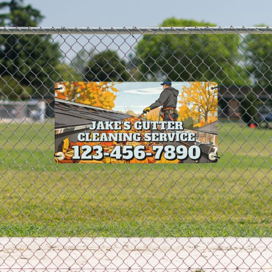 Customize Home Gutter Cleaning Business Promo Banner (Insitu)