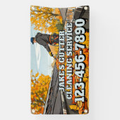 Customize Home Gutter Cleaning Business Promo Banner (Vertikal)