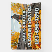 Customize Home Gutter Cleaning Business Promo Banner (Vertikal)