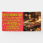 Customize Japanese Barbecue Promotional Banner (Horizontal)
