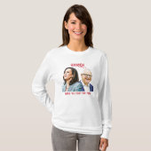 Customize Kamala Harris Tim Walz 2024 T-Shirt (Vorne ganz)
