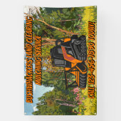 Customize Land Clearing Mulching Service Business Banner (Vertikal)