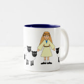Customize Me - Kinderkrippe-Hirtenjunge Zweifarbige Tasse (VorderseiteRechts)