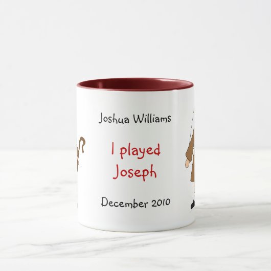 Customize Me — Kinderkrippe "Joseph" Tasse (Zentrum)