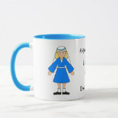 Customize Me — Kinderkrippe "Mary" Tasse (Links)