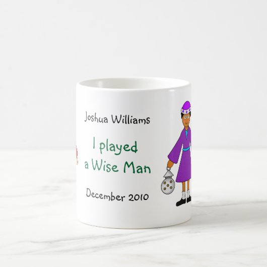 Customize Me - Kinderkrippen King / Wise Man Kaffeetasse (Mittel)