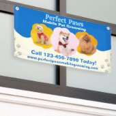 Customize Mobile Pet Grooming Promotional Fence Banner (Äußeres Gebäude)