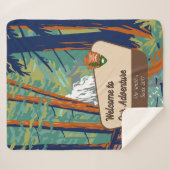 Customize Moran State Park Family Camping Adventur Sherpadecke (Vorderseite (Horizontal))