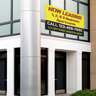 Customize Now Leasing 1 2 Or 3 Bedroom Apartments Banner