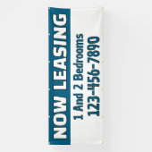 Customize Now Leasing 1 And 2 Bedrooms Banner (Vertikal)
