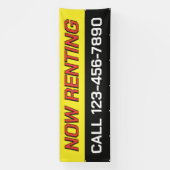 Customize Now Renting Large Banner (Vertikal)