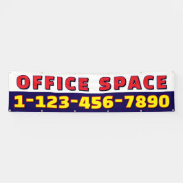 Customize Office Space Available Business  Banner