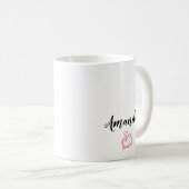 Customize personalized name teacher mug kaffeetasse (VorderseiteRechts)