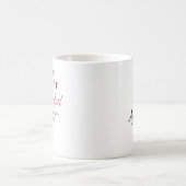 Customize personalized name teacher mug kaffeetasse (Mittel)