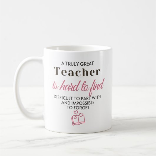 Customize personalized name teacher mug kaffeetasse (Links)