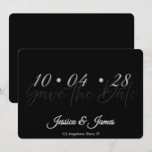 Customize  Personalized Save the Date (Vorne/Hinten)