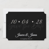 Customize  Personalized Save the Date (Vorderseite)