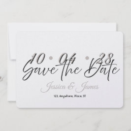 Customize  Personalized Save the Date