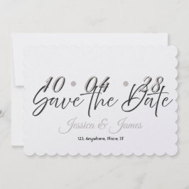 Customize  Personalized Save the Date