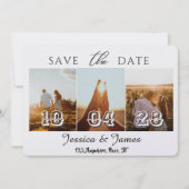Customize Photo Personalized Save the Date (Vorderseite)