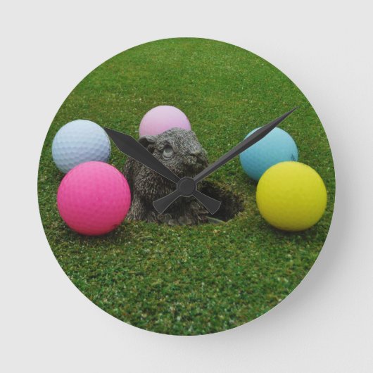 Customize Product Runde Wanduhr (Vorderseite)