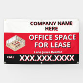 Customize Retail Space For Lease Company Logo Buil Banner (Horizontal)