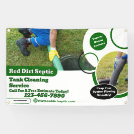 Customize Septic Tank Cleaning Service Detailed  Banner