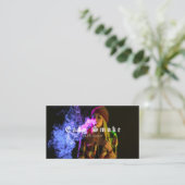 Customize Smoke and Vape Shop Small Visitenkarte (Stehend Vorderseite)
