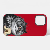 Customize Tasse Initial, Louis Wain iPhone Hülle (Rückseite (Horizontal))