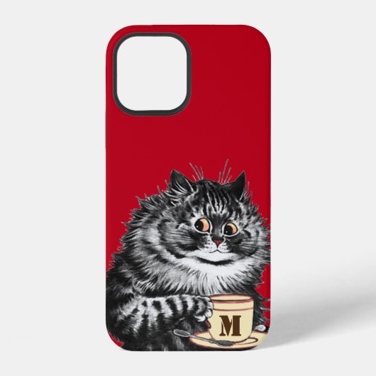 Customize Tasse Initial, Louis Wain iPhone Hülle (Rückseite)