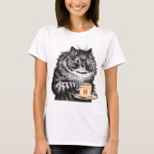 Customize Tasse Initial, Louis Wain T-Shirt (Vorderseite)