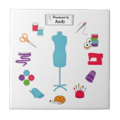 Customize the Label Sew Right Fliese (Vorderseite)