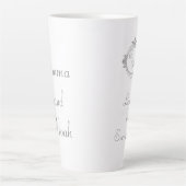 Customize the names, initials and phrase Love Coff Milchtasse (Vorderseite)
