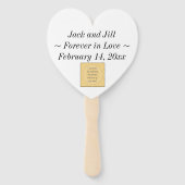 Customize This! Add Your Art or Photograph Fächer (Rückseite)