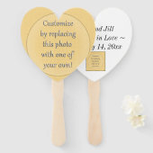 Customize This! Add Your Art or Photograph Fächer (Vorne und Hinten)