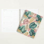 Customize Tropical Monsteras Boho Planer (Anzeige)