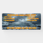 Customize Vehicle Hail Damage Repair Business Banner (Horizontal)