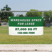 Customize Warehouse Space For Lease Business Banner (Insitu)