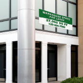 Customize Warehouse Space For Lease Business Banner (Äußeres Gebäude)