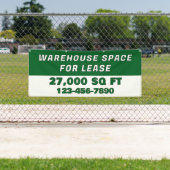 Customize Warehouse Space For Lease Business Banner (Insitu)