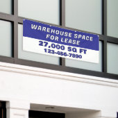 Customize Warehouse Space For Lease Business Banner (Äußeres Gebäude)