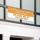 Customize Warehouse Space For Lease Business Banner (Äußeres Gebäude)