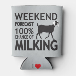 CUSTOMIZE Weekend Forecast Milk Nubische Ziege Dosenkühler